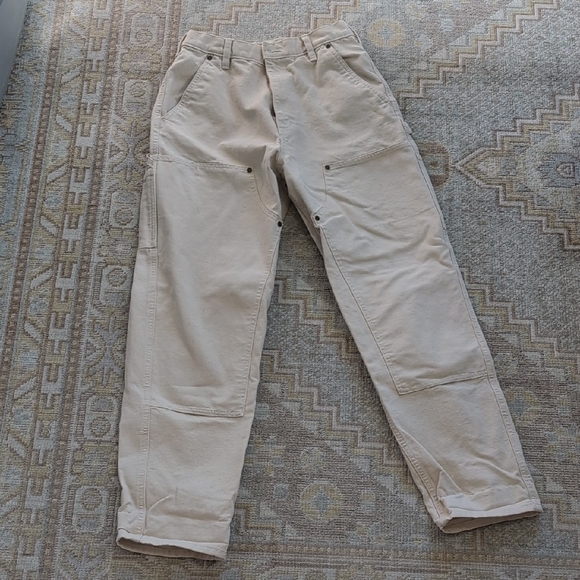 Carhartt Women's Vintage Fit High Rise Duck Double-Front Pant - Picture 1 of 6